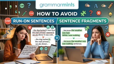 run on sentences and fragments