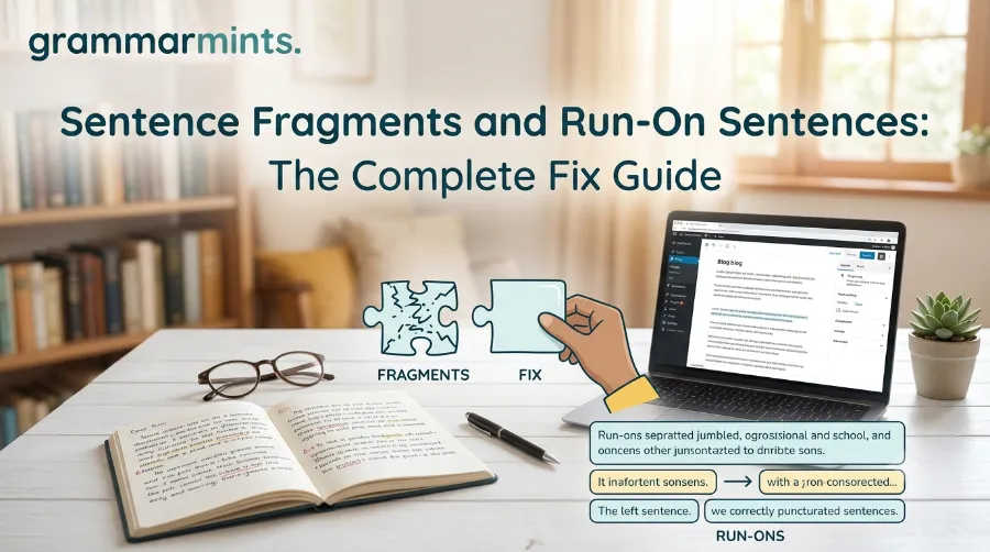 sentence fragments and run-on sentences