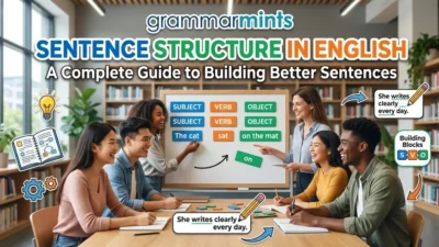 sentence structure in English