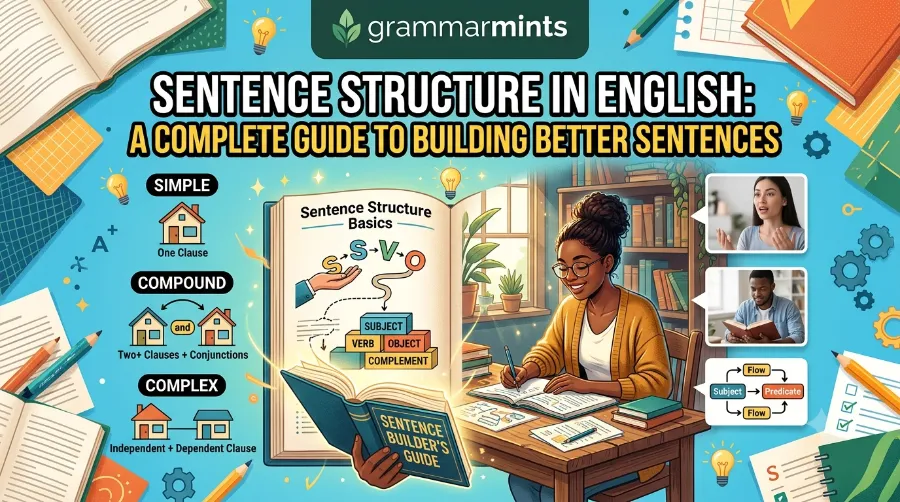 sentence structure in English
