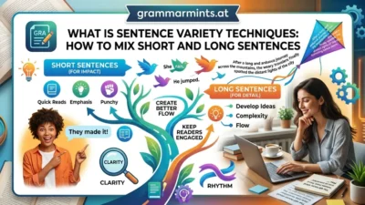 sentence variety techniques