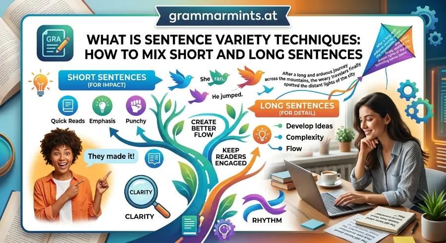 sentence variety techniques