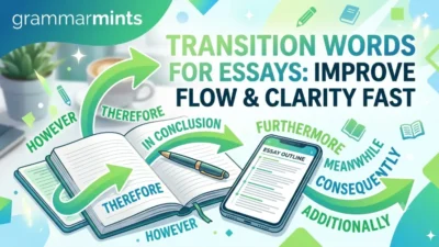 transition words for essays