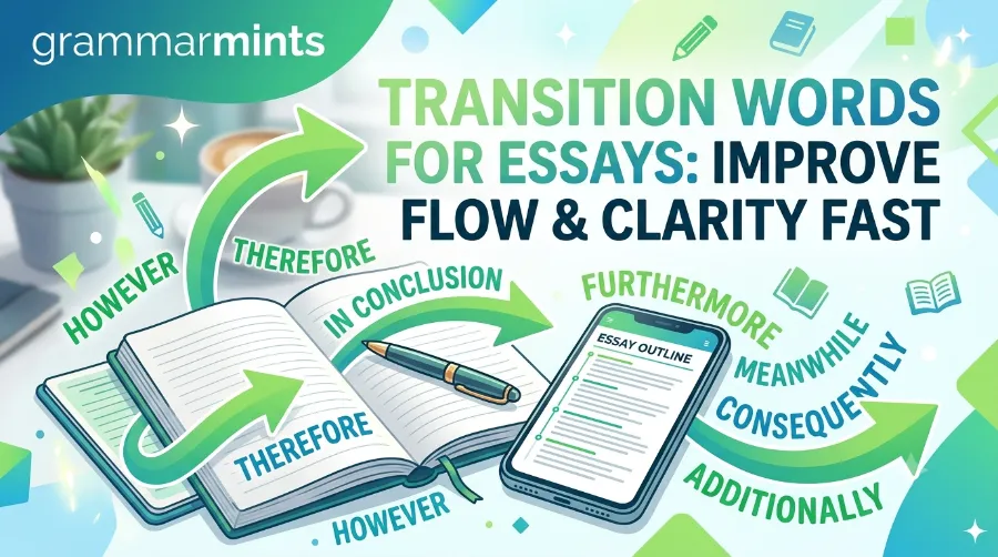 transition words for essays