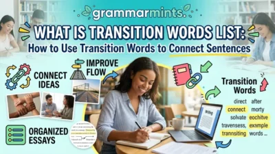 transition words list