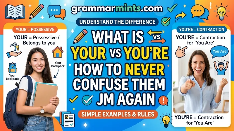 your vs you're