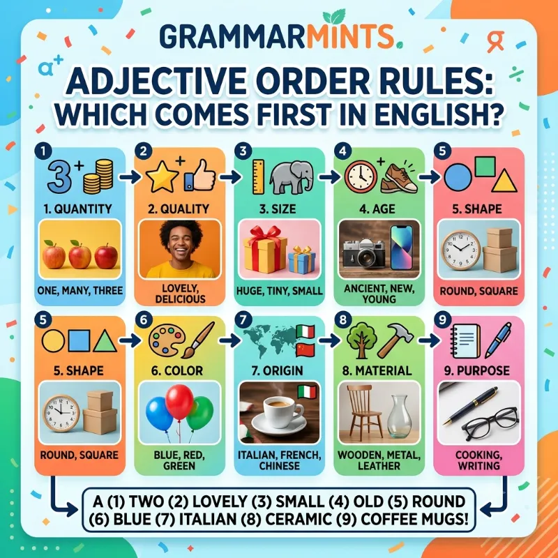 adjective order rules