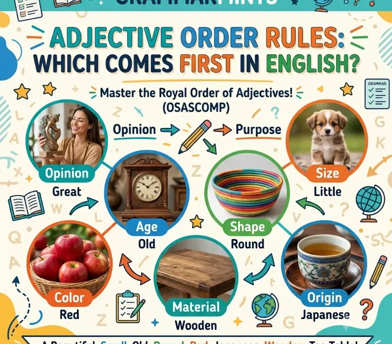 adjective order rules