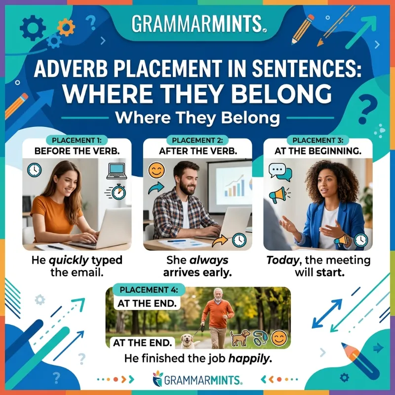 Adverb Placement in Sentences: Where They Belong