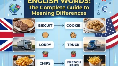 british vs american english words