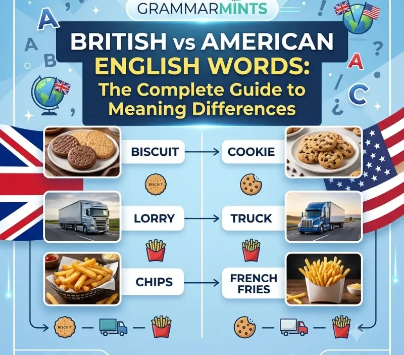 british vs american english words