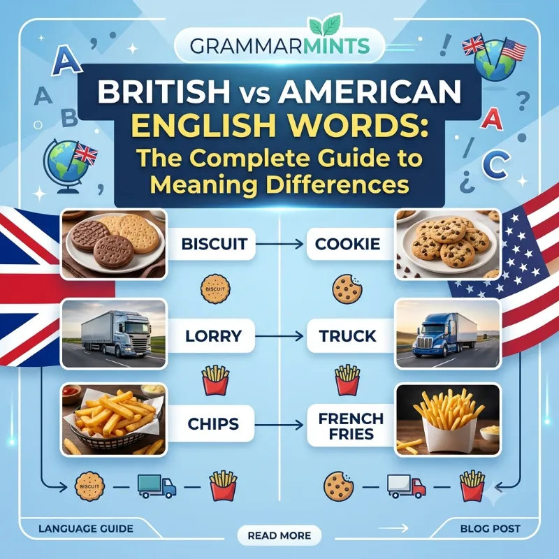 British vs American English Words: The Complete Guide to Meaning Differences