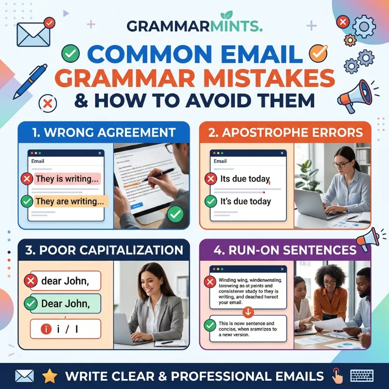 email grammar mistakes