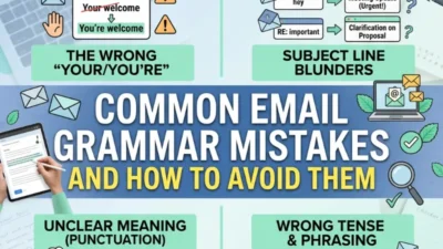 email grammar mistakes
