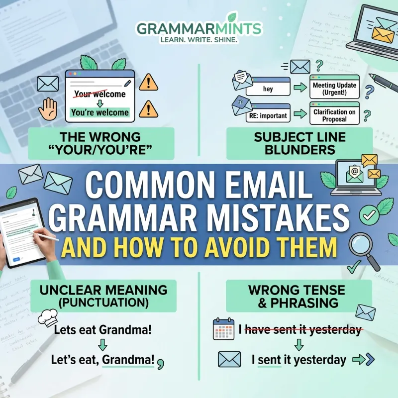 Common Email Grammar Mistakes and How to Avoid Them