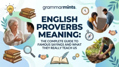 english proverbs meaning