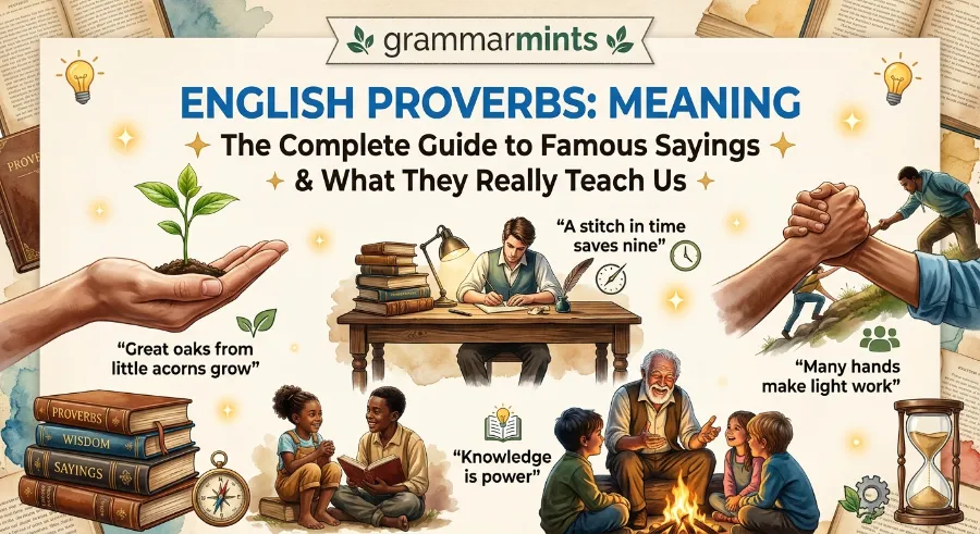english proverbs meaning