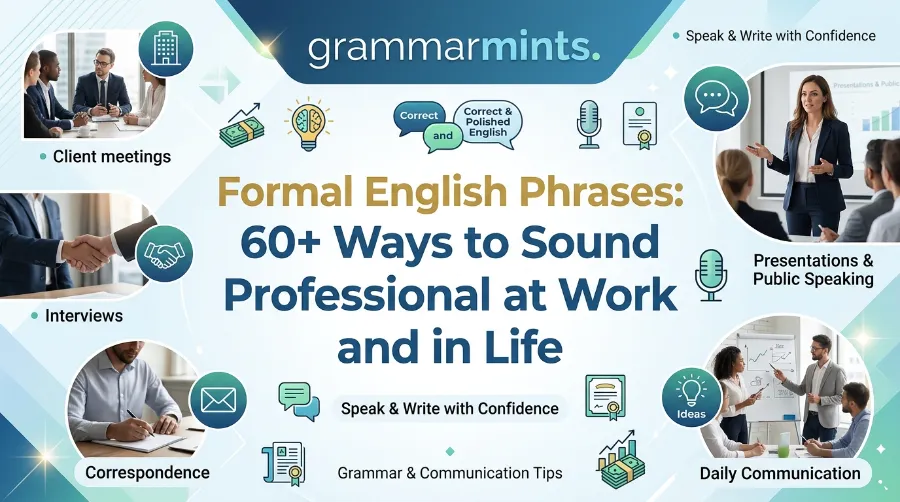 formal english phrases