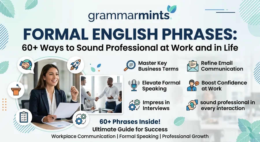 formal english phrases