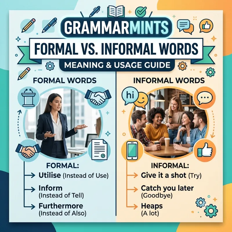 formal vs informal words