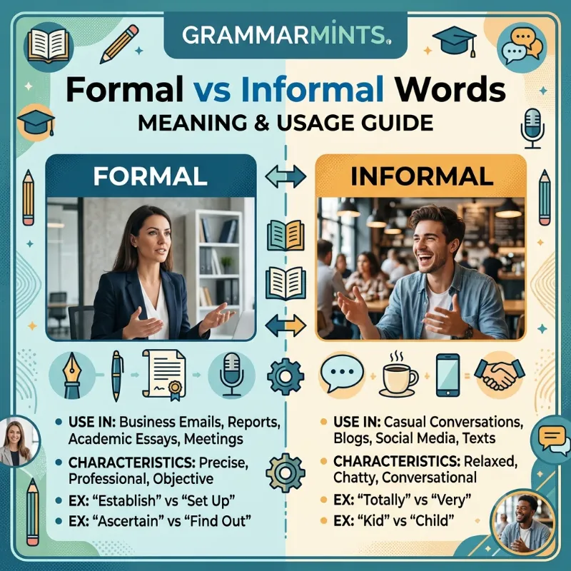 formal vs informal words