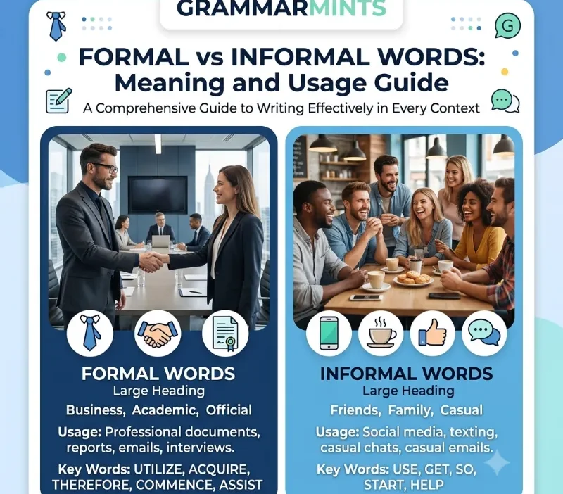 formal vs informal words