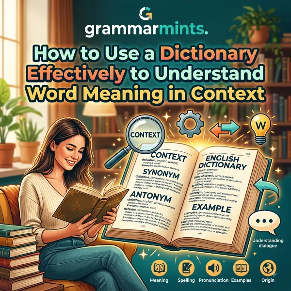 how to use a dictionary effectively