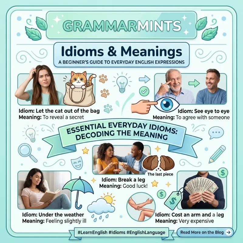 idioms and meanings