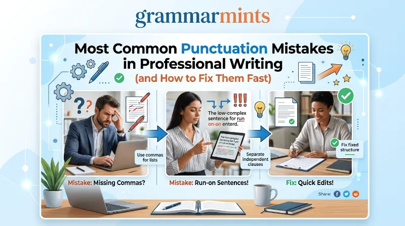 professional punctuation mistakes