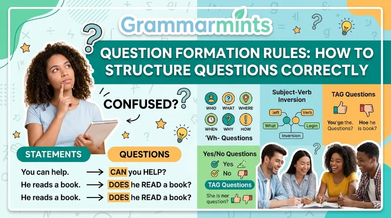 question formation rules.