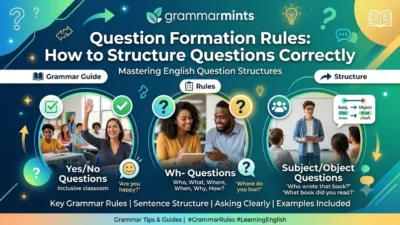 question formation rules.
