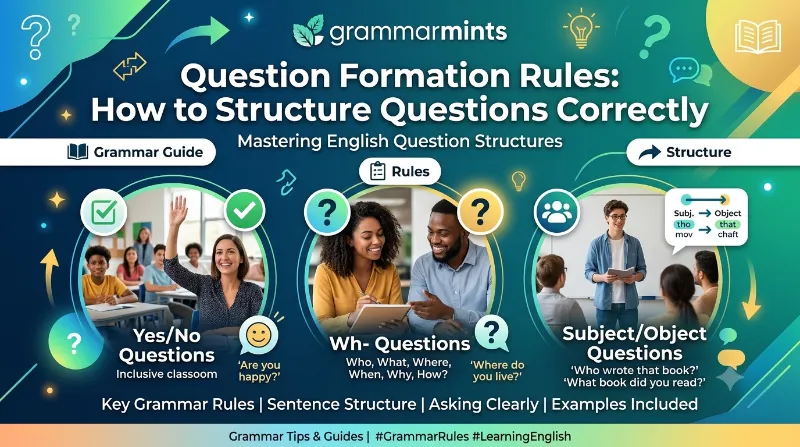 question formation rules.