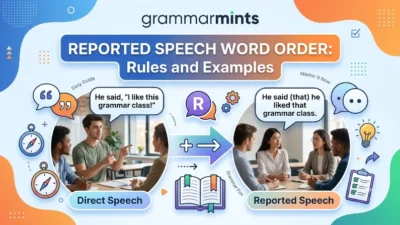 reported speech word order