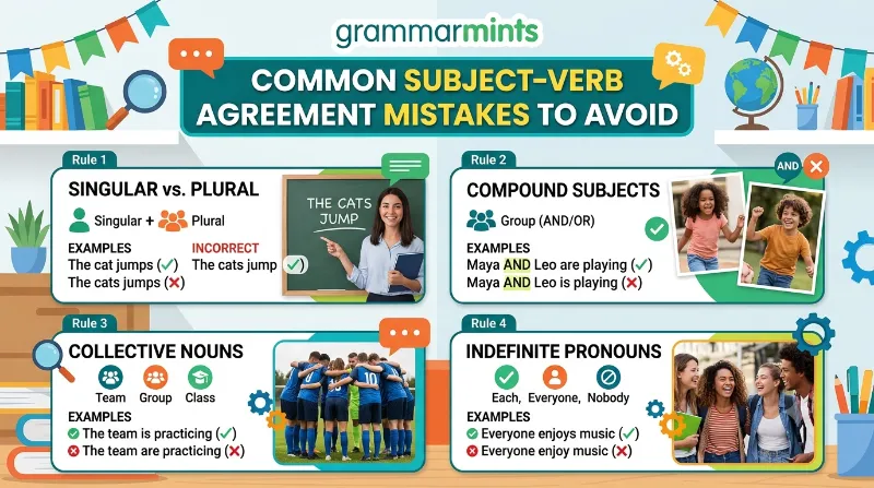 subject verb agreement mistakes