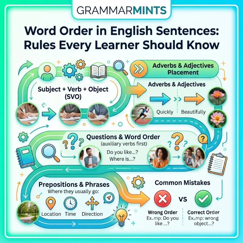 word order in english