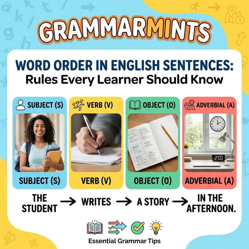 word order in english